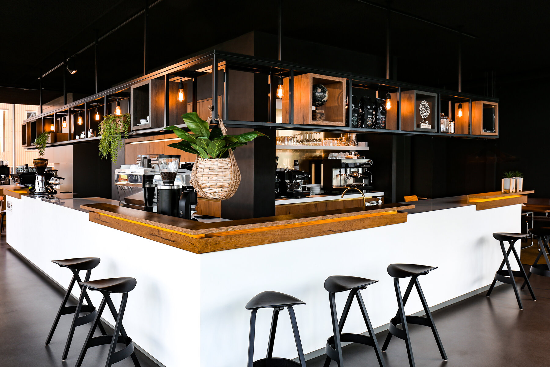 Aroma Club showroom beleving