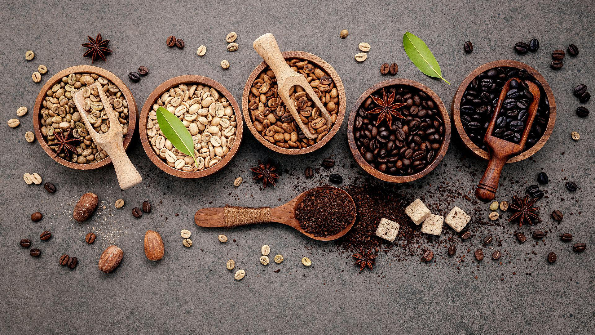 Het verschil tussen light, medium en dark roast koffie