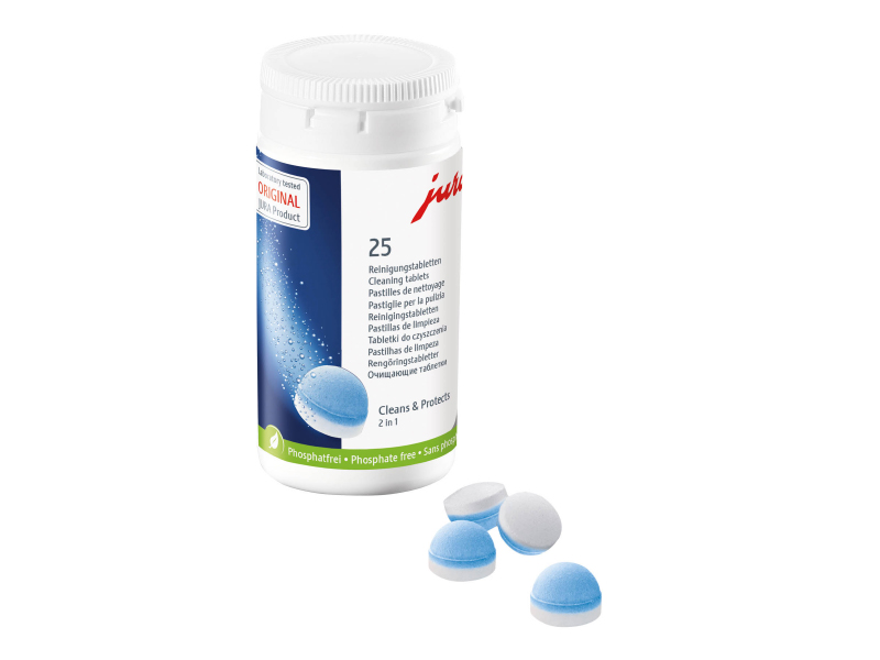 JURA 2-in-1 Reinigingstablet (25 tabletten)